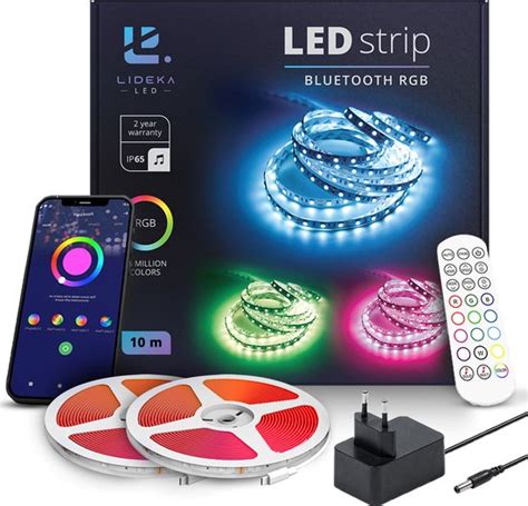 Lideka Smart Led Strip 10 Meter WiFi Strips RGB Verlichting RGB