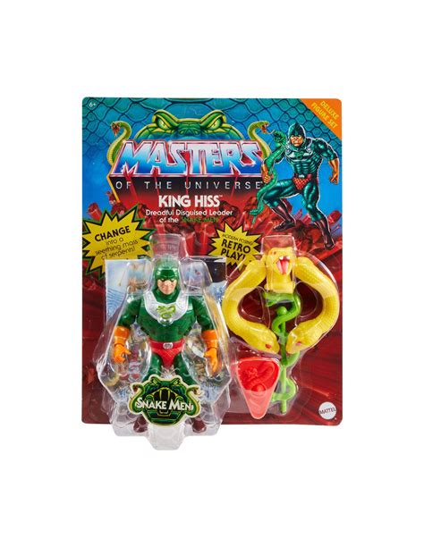 PiXELATOY King Hiss Masters Of The Universe Origins Mattel