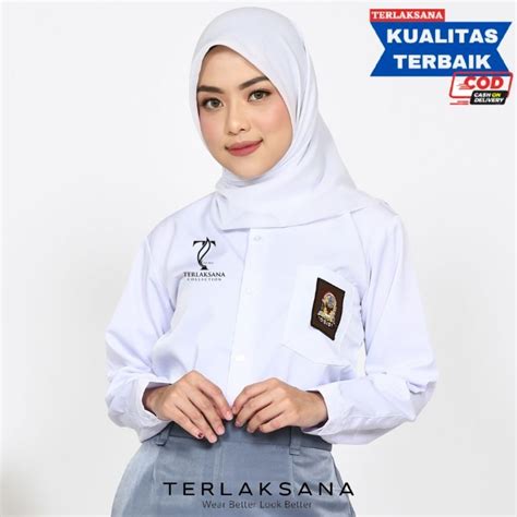 Jual Baju Seragam Sma Lengan Panjang Seragam Sekolah Shopee Indonesia