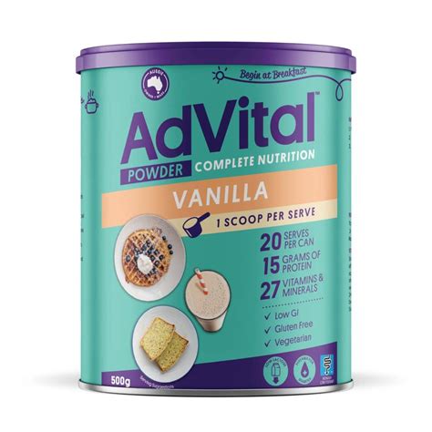 Advital Nutritionally Complete Vanilla Powder Flavour Creations