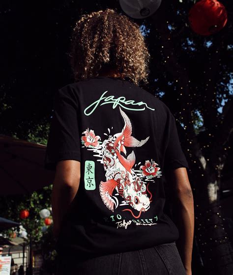 Japan Koi Tattoo Womens Tee Riot Society Clothing