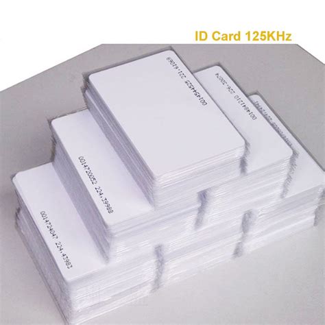 Rfid Thick Mango Em Id Card White Khz Clamshell Em Tk