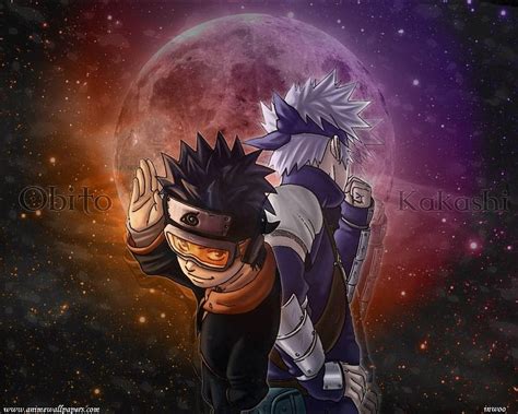 Obito And Kakashi Wallpaper