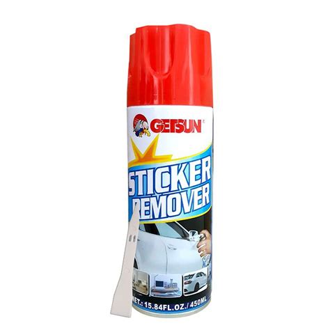 Getsun Sticker Remover สเปรยลางคราบกาว ลอกคราบสตกเกอร สเปรยลอกกาว