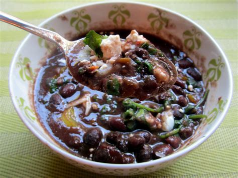 Slow Cooked Spicy Caribbean Black Bean Soup Ambitious Kitchen