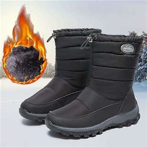 Warm Waterproof Winter Snow Boots – YawBako