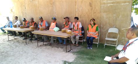 Groundbreaking Ceremony In Chuuk Lagoon