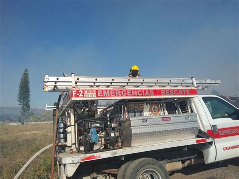 Incendio En Isla De San Pedro En Laguna De Yuriria