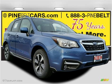 Quartz Blue Pearl Subaru Forester I Premium Photo