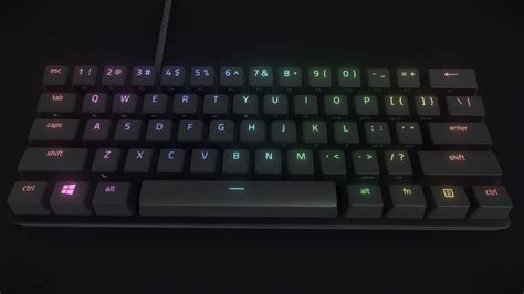 Razer Huntsman Mini Keyboard Download Free 3d Model By Foxfx