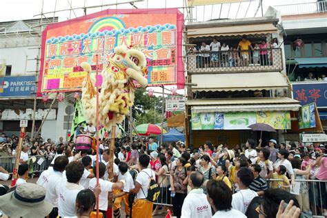 港長洲太平清醮飄色巡遊 大紀元