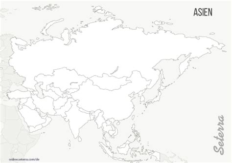 Asien Länder pdf Seterra