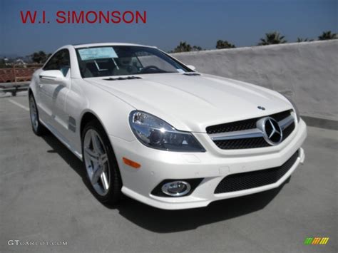 2012 Diamond White Metallic Mercedes Benz Sl 550 Roadster 53463405 Photo 3