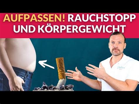 Mit Rauchen aufhören ohne zuzunehmen YouTube