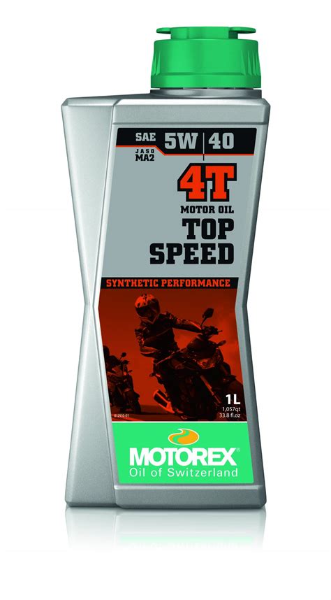 Motorex Motoröl Top Speed 4T 5W 40 1l