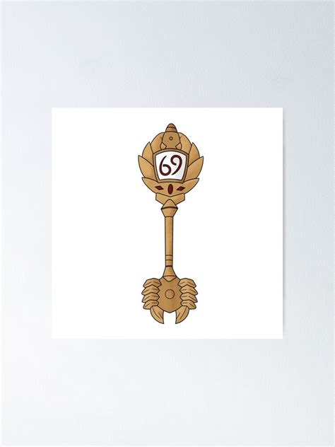 Fairy Tail Cancer Celestial Gate Key Poster By Auntblt Redbubble