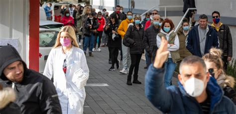 Slobodna Dalmacija Vi Ak Tenzija U Redovima Za Testiranje U Splitu