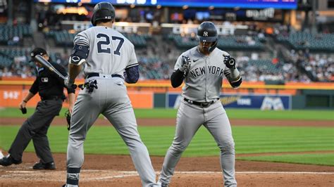 Gleyber Torres Comanda La Victoria De Los Yankees Sobre Tigers Y Ganan