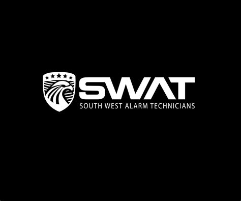 Masculine Serious Security Logo Design For Swat South West Alarm