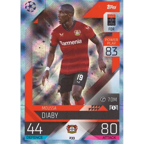 Comprar Cromo Moussa Diaby Bayer Leverkusen Crystal Match Attax