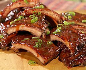 Barbecued Pork Ribs Recipe Food Network Recipes Pork Rib Recipes