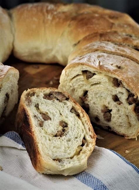 Sicilian Sausage Bread Bignolati Mangia Bedda Recipe Sausage