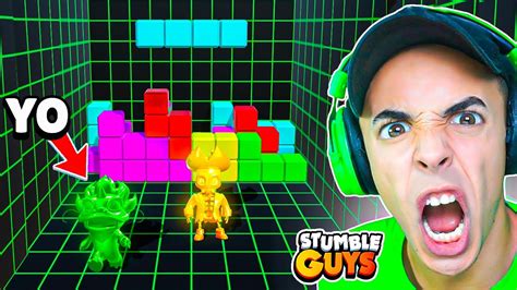 JUGANDO El NUEVO MAPA De TETRIS En STUMBLE GUYS YouTube