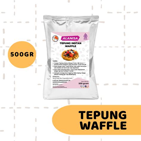 Tepung Instan Waffle Gr Lazada Indonesia