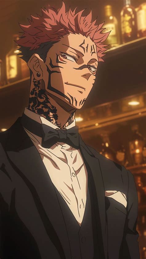 Black Tie Event Sukuna In 2024 Anime Guys Jujutsu Handsome Anime Guys