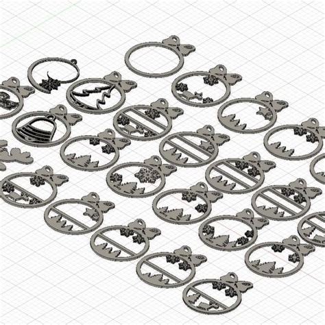 Fichier Stl Noël 27 Ornements・plan Pour Impression 3d à Télécharger・cults