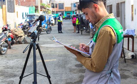 Casma Realizan Monitoreo De Ruido Ambiental En Calles Y Zonas Comerciales