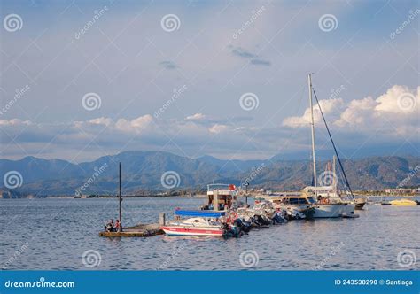 Fethiye Harbour Turkey Promenade Of City Of Fethiye Editorial Stock