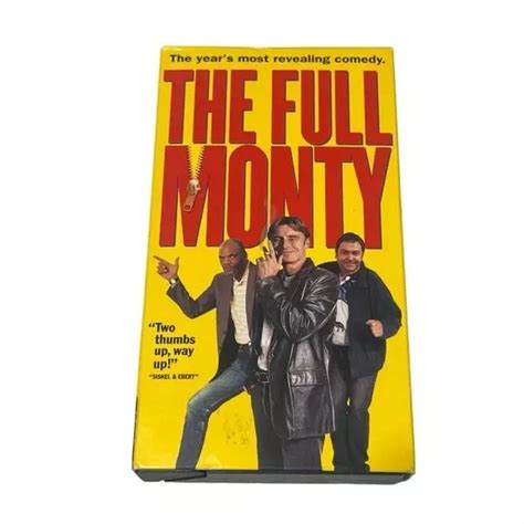 The Full Monty Vhs Robert Carlyle Tom Wilkinson British Comedy £461