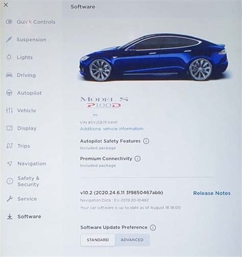 Tesla S Service mode? : r/TeslaSupport