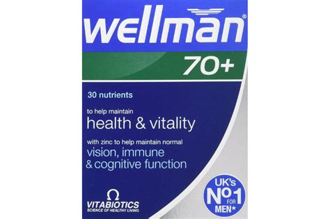 Wellman 70+ Tablets 30’s – Aratus Health Ltd