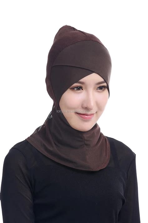 Muslim Headwear Muslim Women Cap Beautiful Hijab Fashion Muslim Scarf