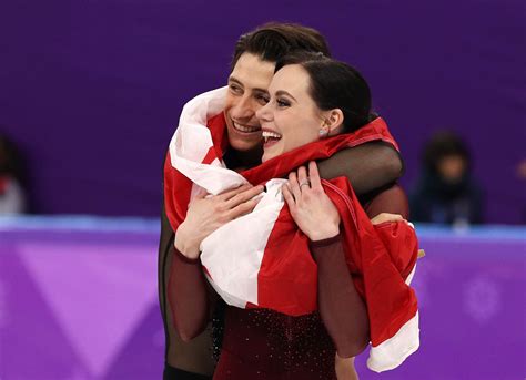 Tessa Virtue and Scott Moir win gold medal in Figure Skating Ice Dance ...