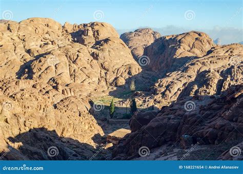 Paisaje Montañoso Al Amanecer Vista Desde Monte Moses Península Del