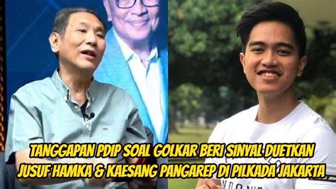 Golkar Beri Sinyal Duetkan Jusuf Hamka Kaesang Pangarep Di Pilkada