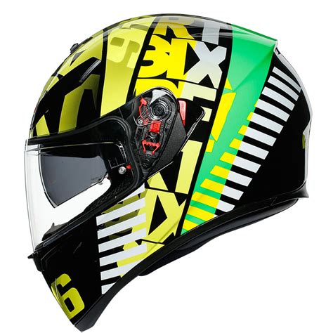 Agv K 3 Sv Tribe 46 Helmet Yellow AG 0301A0MY 010 Full Face Helmets