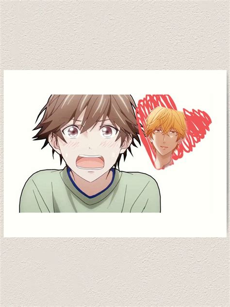 Hitorijime My Hero Kensuke X Asaya Hasekura Art Print By Roserosa