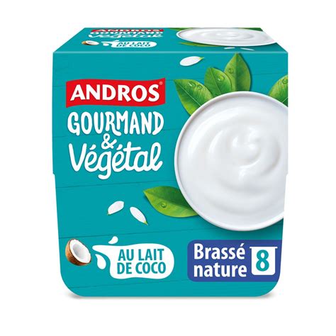 Dessert V G Tal Brass Au Lait De Coco Nature Andros Les Pots De