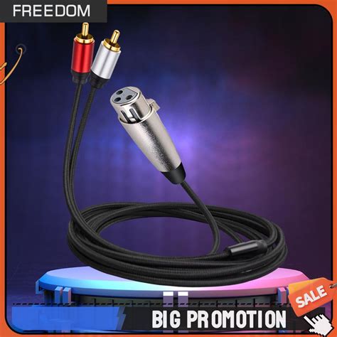 สายเคเบิ้ลแยกสัญญาณเสียง Xlr เป็น 2 Rca Y Xlr เป็น 2 Rca Shopee Thailand