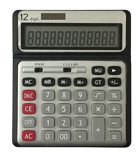 Pen Gear Digit Large Display Desktop Calculator Gray Office