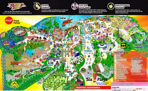 Six Flags Great Adventure Map Cinemergente