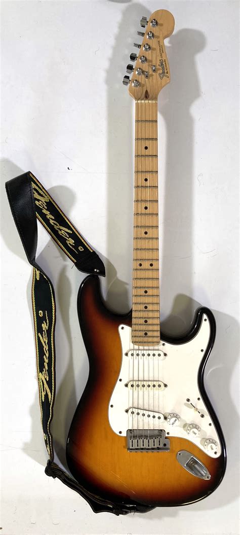 Lot 26 - 1991 FENDER STRATOCASTER BUDDY HOLLY REPLICA.