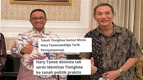 Viral Jusuf Hamka Bertemu Anies Hary Tanoe Diminta Tak Seret Identitas