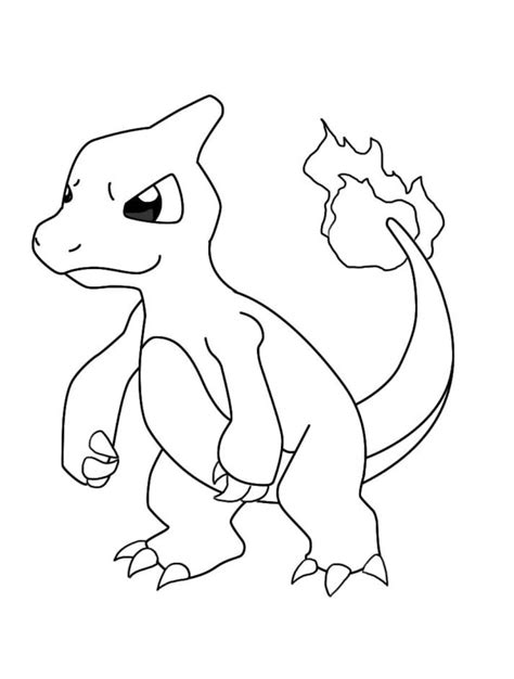 Coloriage Pokemon Salam Che Sympa T L Chargez Imprimez Ou Coloriez