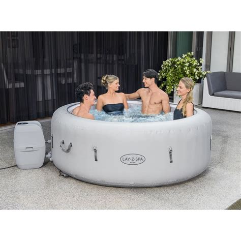 Spa Gonflable Bestway Lay Z Spa Paris Pour Personnes Rond X Cm