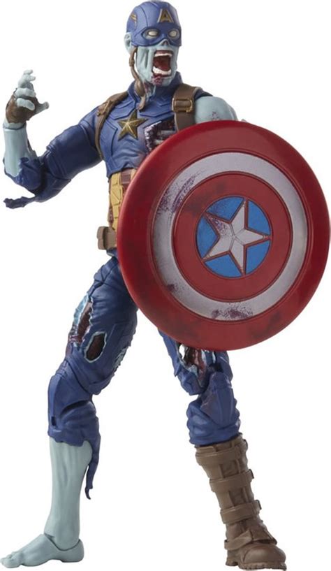 Marvel Avengers Legends Series Zombie Captain America Actiefiguur